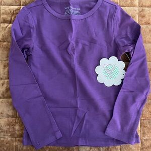 Purple Long Sleeve Kids Tee
